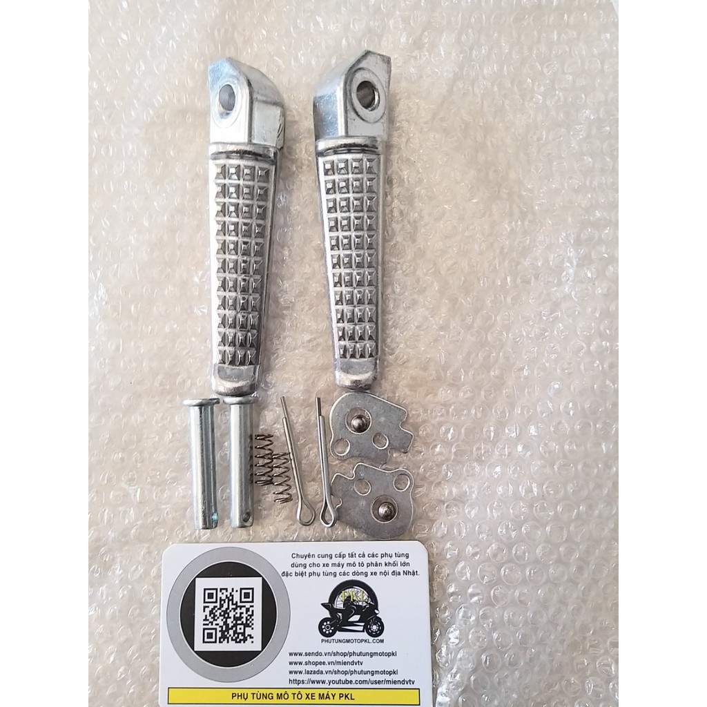 Gác chân để chân trước sau Honda CB400, Hornet ... và các dòng xe tương ứng