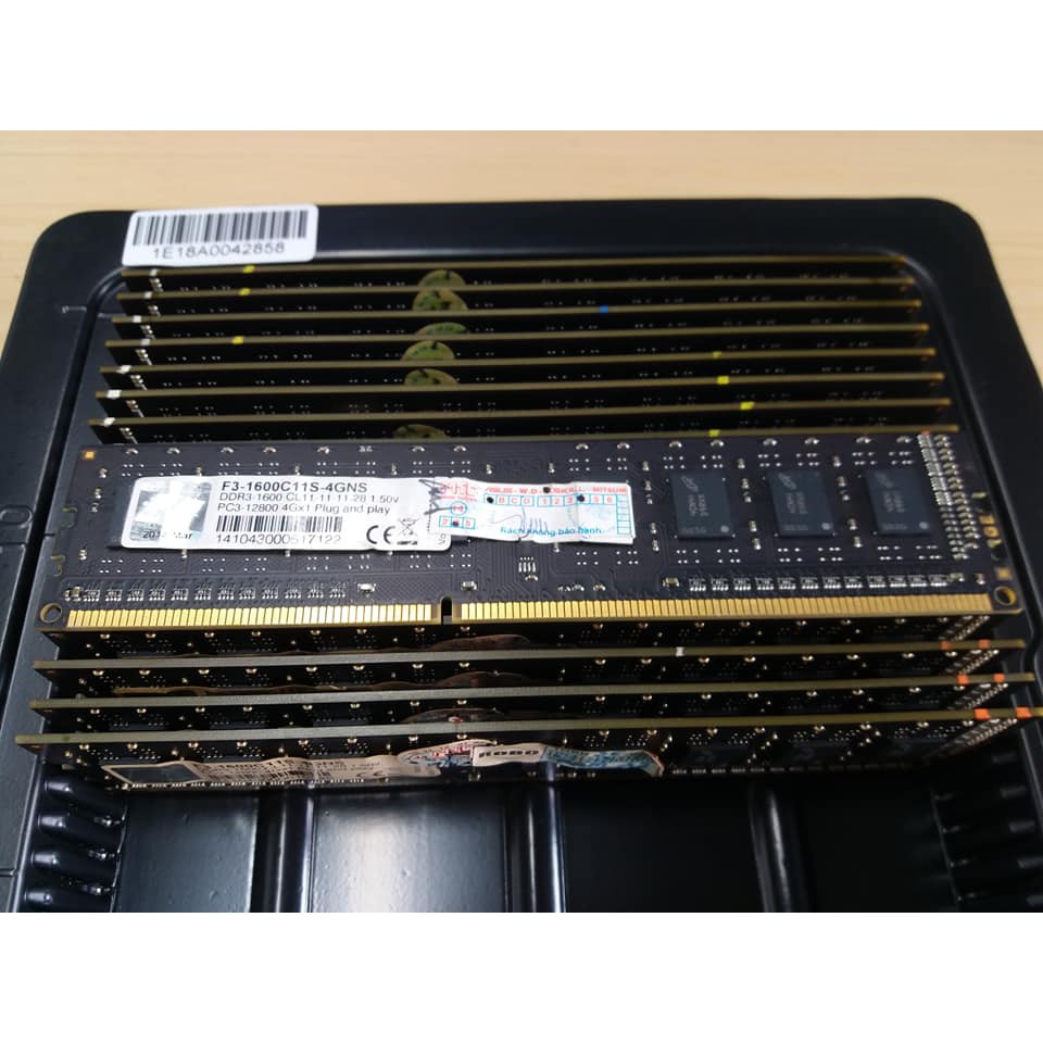 DDR3 4G PC Bus 1600 ram máy tính