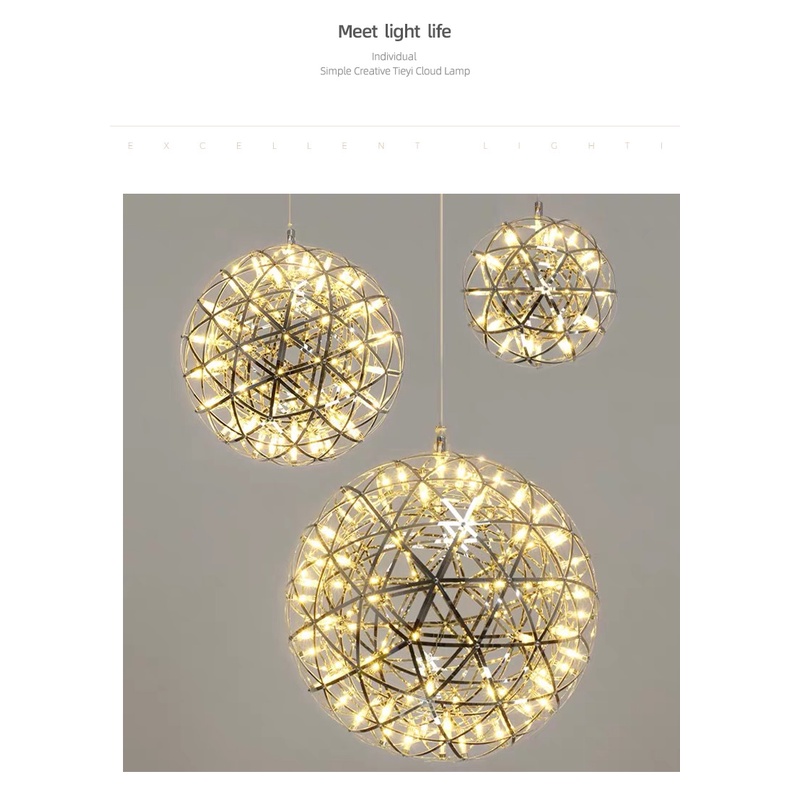 Đèn thả cầu sao DC183