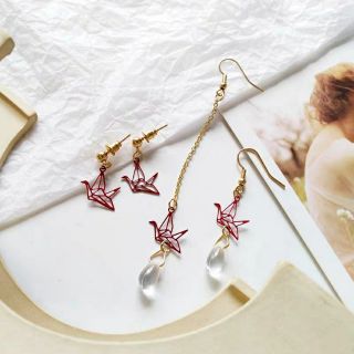 Bông tai Hồng hạc ST01