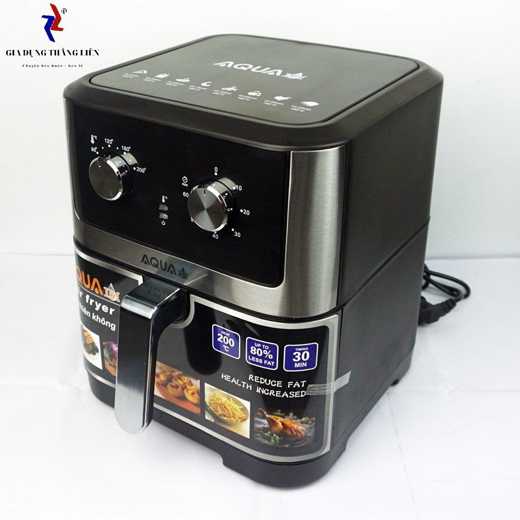 Nồi chiên không dầu AQUA 988 10.5L , nồi chiên không dầu dung tích lớn chính hãng (MẪU MỚI 2022) [ Bảo Hành 12 Tháng]