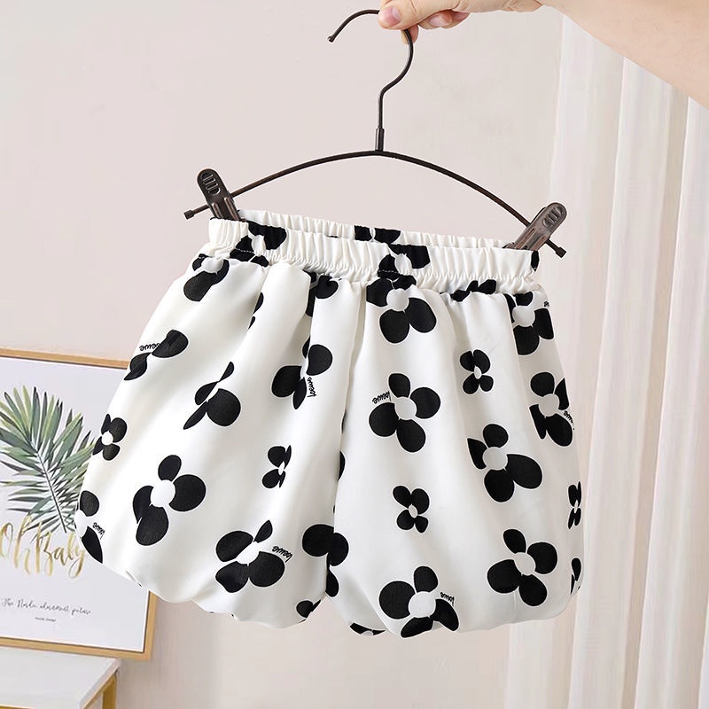 Quần Short Dáng Rộng Thiết Kế Mới Thời Trang Mùa Hè Theo Phong Cách Hàn Quốc Cho Bé Gái