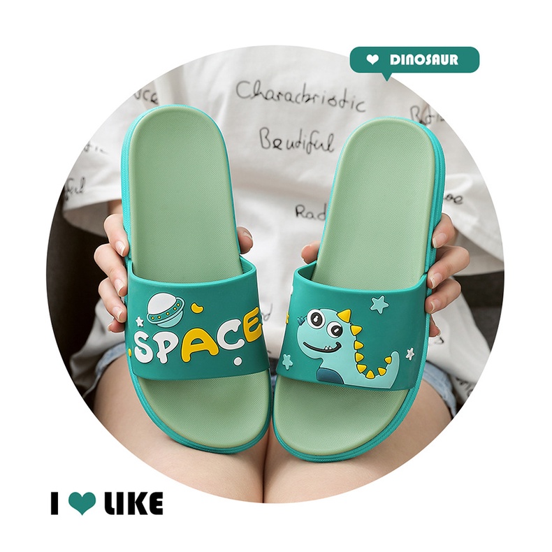 Dép Quai Ngang Đế Dày Chống Trượt Họa Tiết Hoạt Hình Dễ Thương TTG077