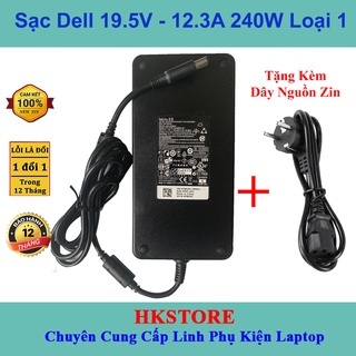 [Sạc Zin] Sạc Laptop Dell Alienware 19.5V-12.3A 240W Model M4600 M4800 M6500 M6600 M6700 M6800