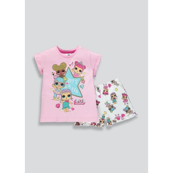 Bộ thun cotton hoạt hình