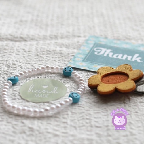 Vòng tay handmade mix mặt cười xinh xắn