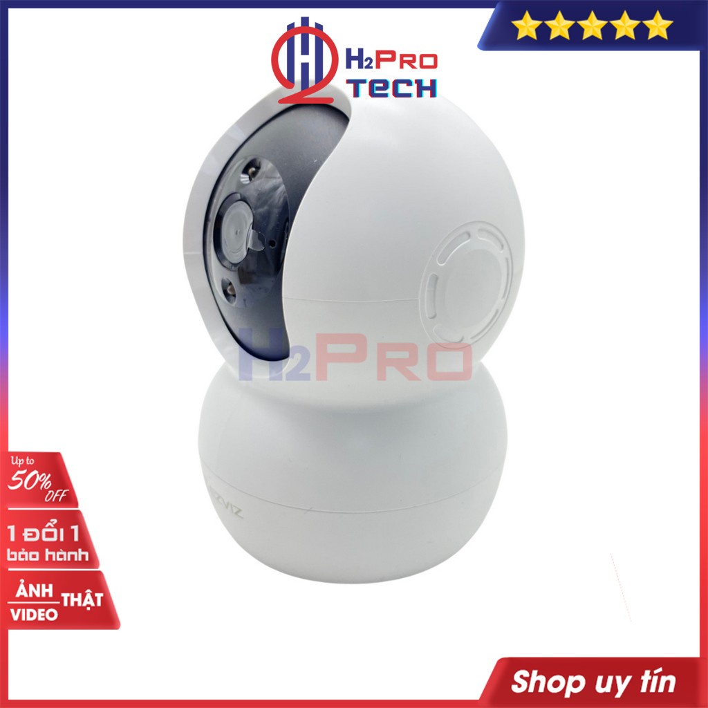 Camera wifi Ezviz, Camera Ezviz TY2 2022 1080p(2M) siêu nét góc rộng xoay 360 - Hàng chính hãng - Shop H2pro