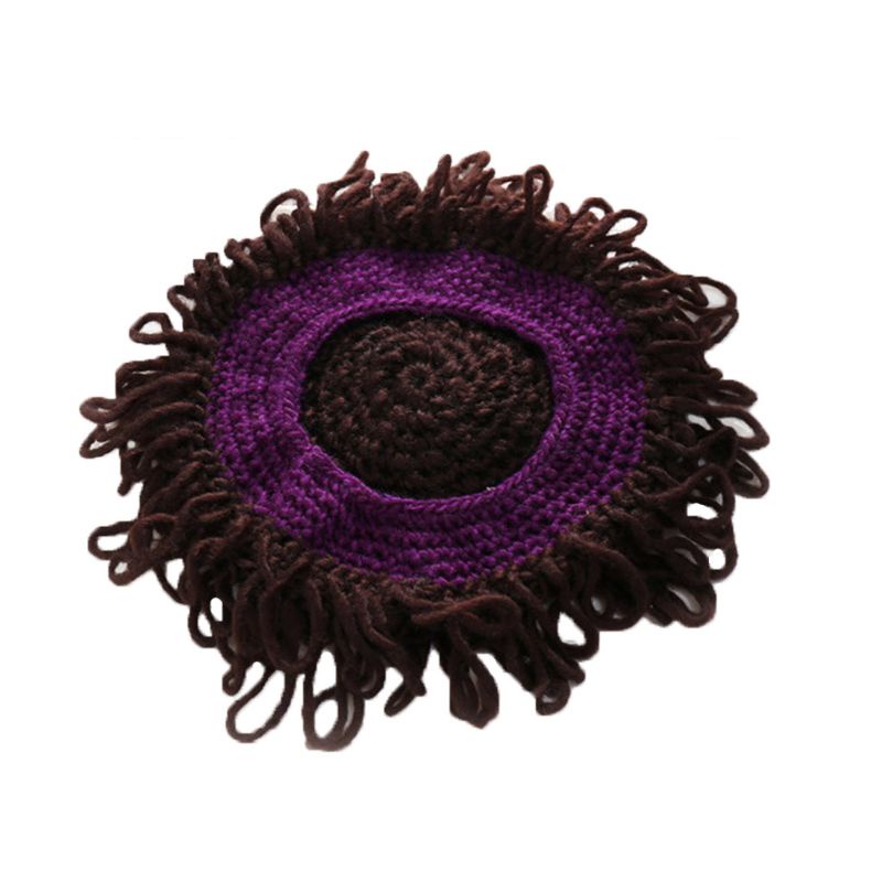 Mũ tóc giả xoăn xù xinh xắn ngộ nghĩnh cho bé 1-4 tuổi