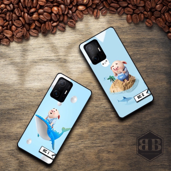 Ốp lưng kính cường lực Xiaomi Mi 11T 5G / Mi 11T Pro 5G in hình theo yêu cầu