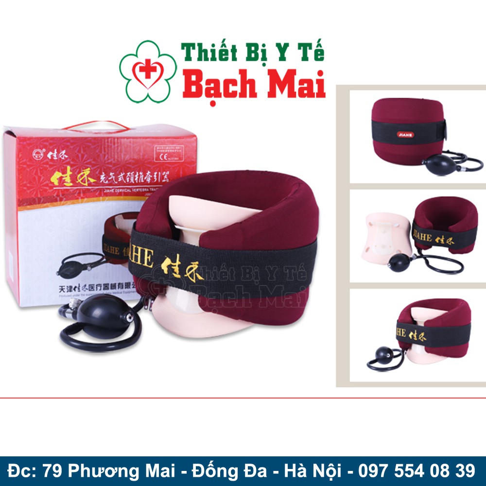 Đai Hơi Điều Trị Kéo Giãn Cột Sống Cổ Thoát Vị, Thoái Hóa Cổ JQB08