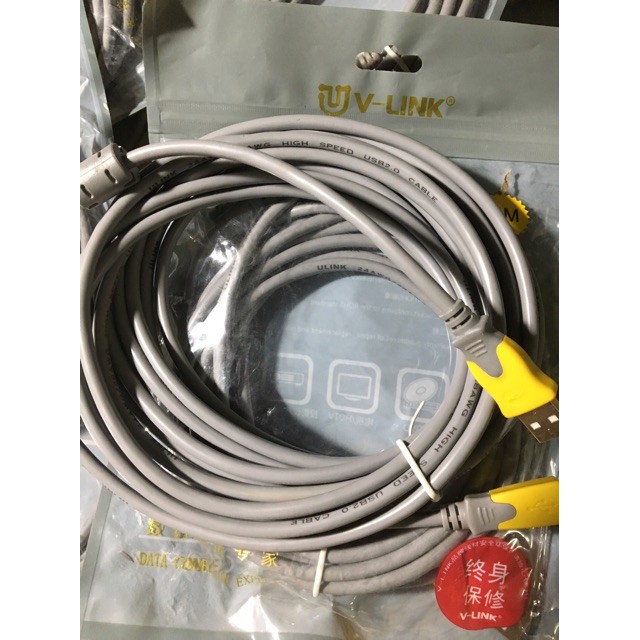 Dây Cáp USB Máy In Dài 1,5M - 3M - 5M - Hàng cao cấp