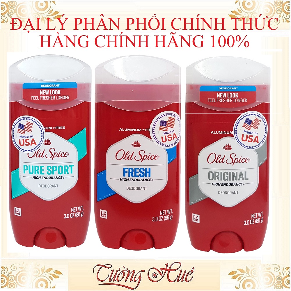 Lăn Khử Mùi Nam Old Spice Sáp Xanh - 85g