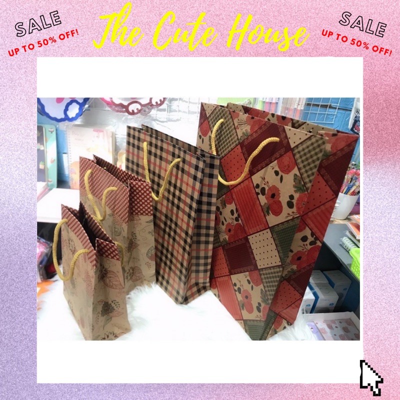 Túi giấy kraft đựng quà tặng lịch sự thân thiện với môi trường | BigBuy360 - bigbuy360.vn