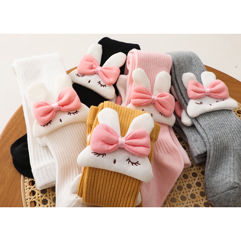 Quần tất liền bàn dành cho bé gái 0-24m