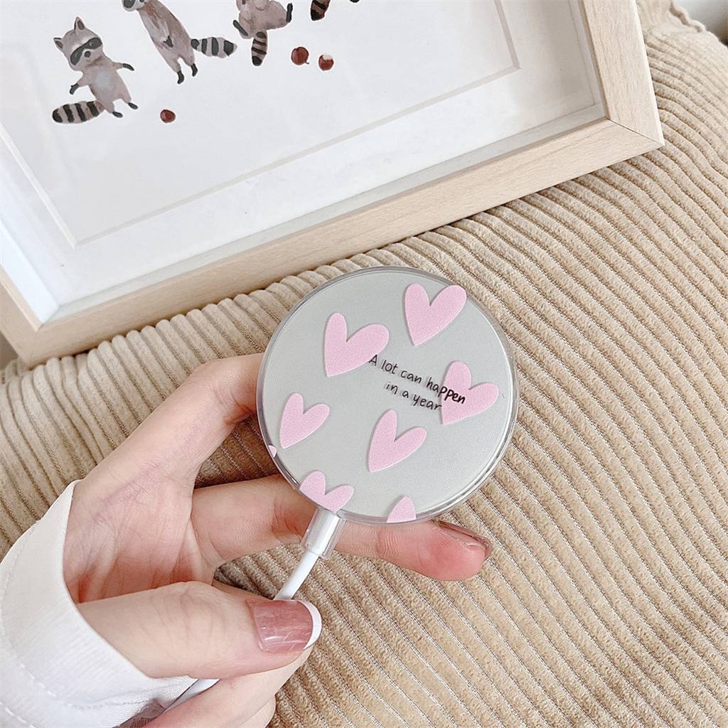 1 Vỏ Bảo Vệ Hộp Sạc Tai Nghe Không Dây Bằng TPU Mềm Họa Tiết Hoạt Hình Cho Magsafe Ins/iphone 11 13 12