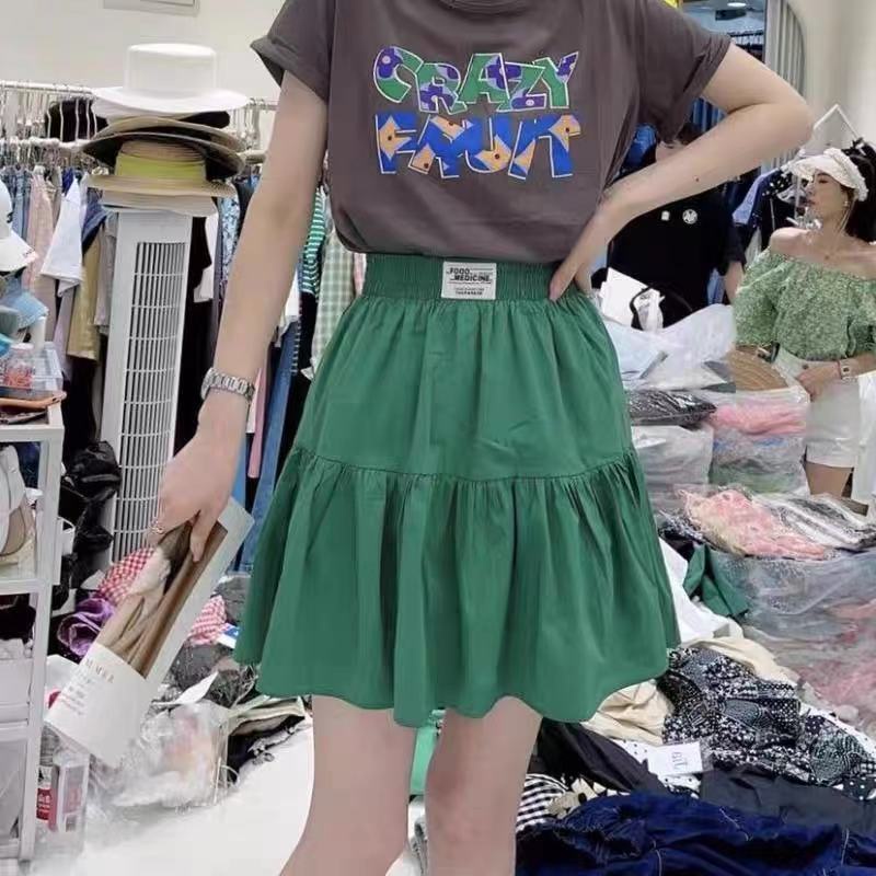 Chân váy BH dáng chữ A lưng cao phong cách Pháp thời trang nữ