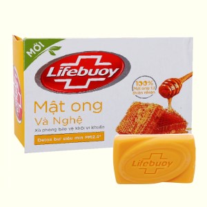 Bánh xà phòng/ xà bông cục Lifebuoy Matcha khổ qua/ Chăm sóc da/ Thiên nhiên/ Mật ong/ BVVT 10/ Mát lạnh 90g/ 125g