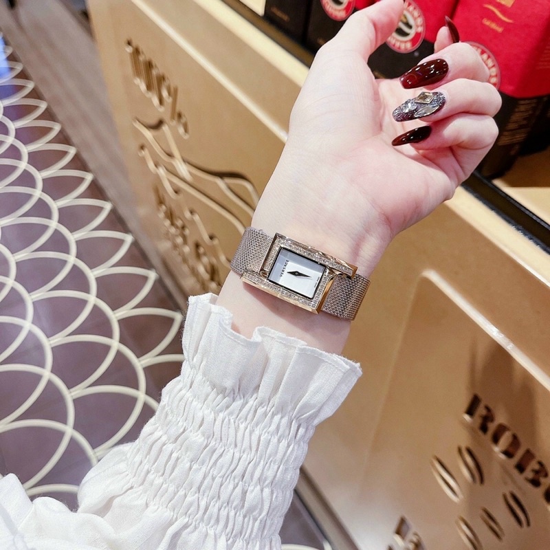 Fullbox hãng bảo hành 12 tháng, đồng hồ đeo tay nữ versace cao cấp cực đẹp, LUTOS WATCH