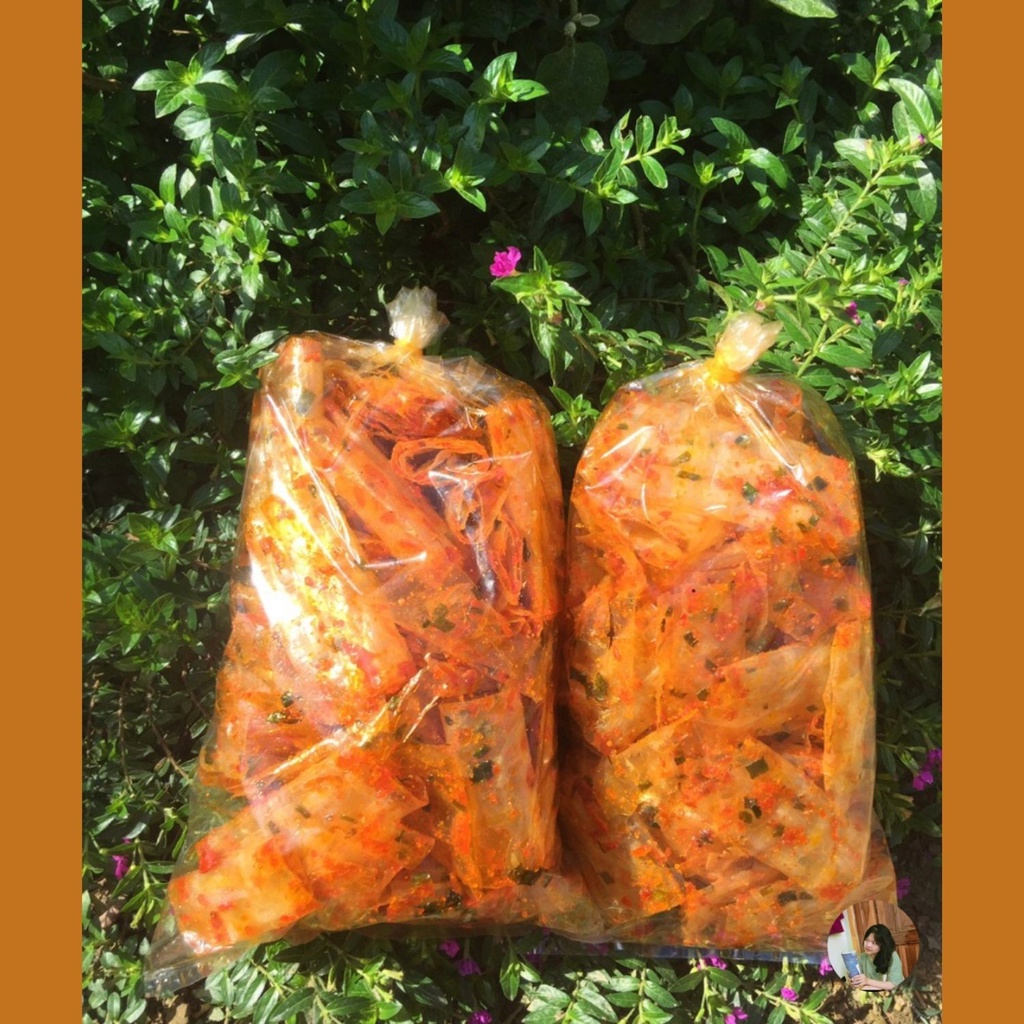 Bánh Tráng Cuộn Tôm Hành, 500g Bánh Tráng Sa Tế Cuộn Tôm Hành Tây Ninh Loại 1, đồ ăn vặt tuổi thơ, bánh