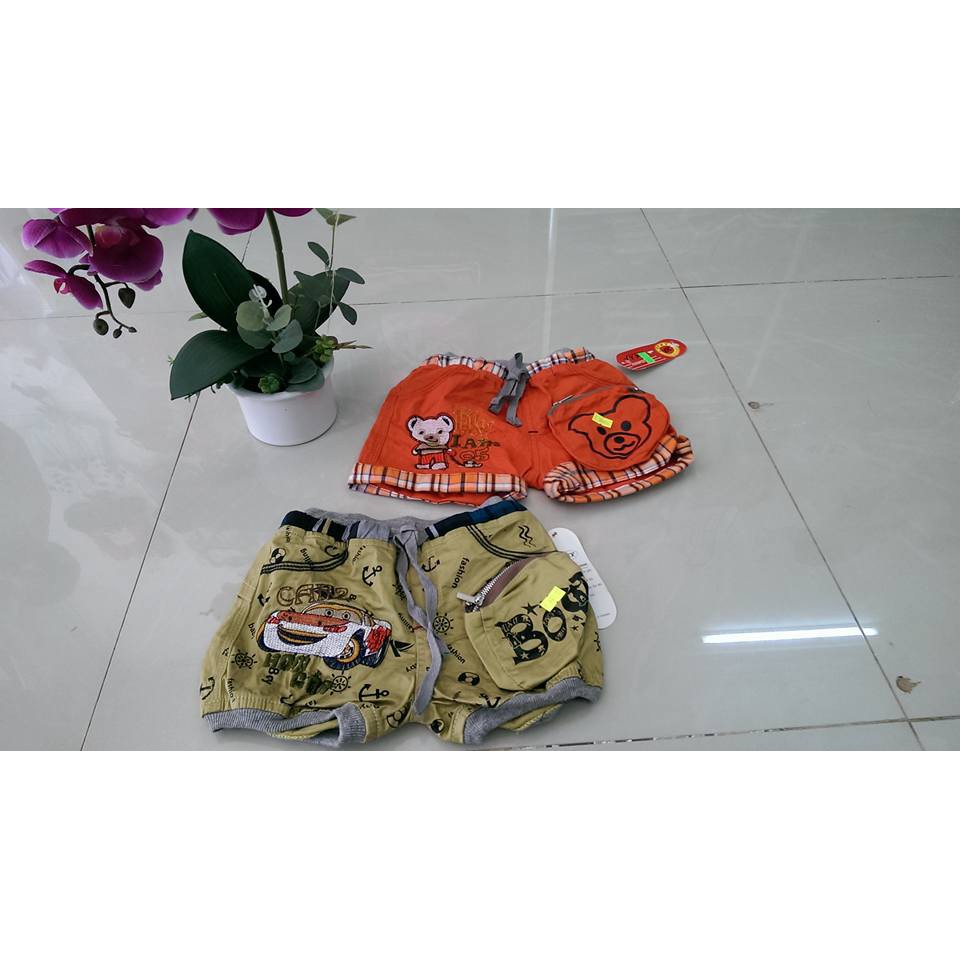 Quần kaki đùi bé trai