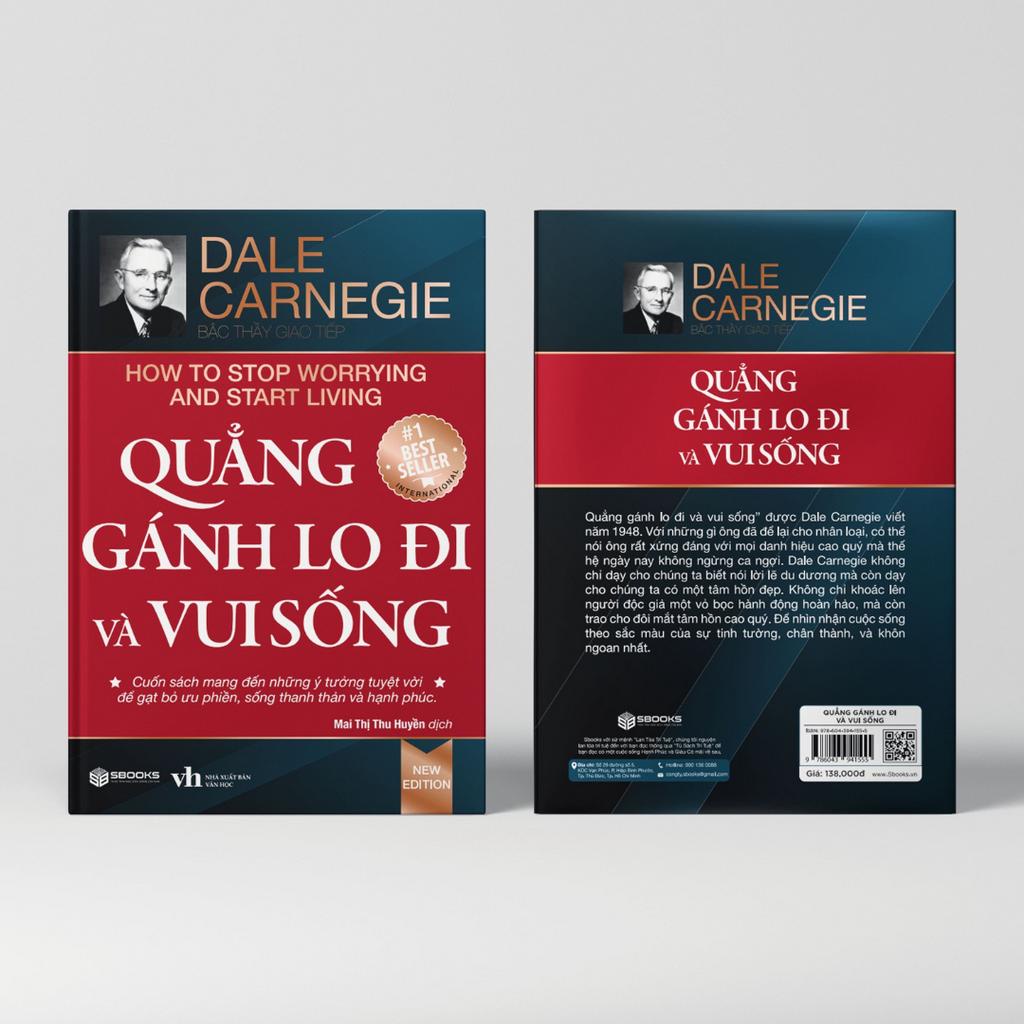 Sách - Quẳng Gánh Lo Đi &amp; Vui Sống (Tái Bản 2023)