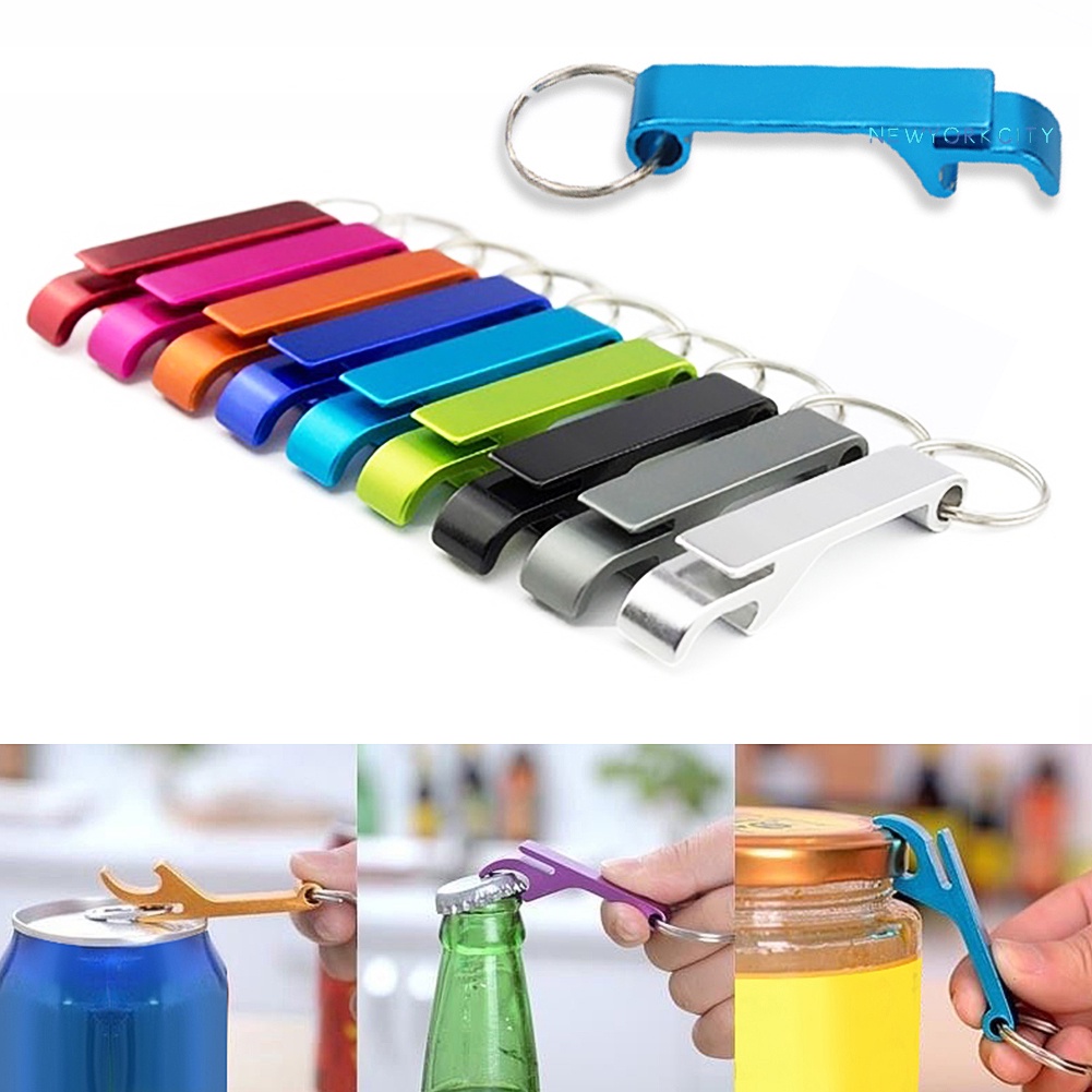 Set 3 Dụng Cụ Mở Nắp Chai/Lon Mini Bỏ Túi Đa Năng