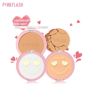 Phấn Phủ PINKFLASH Dạng Nén Kiềm Dầu Lâu Trôi Hiệu Quả Lên Tới 8 Giờ 40g