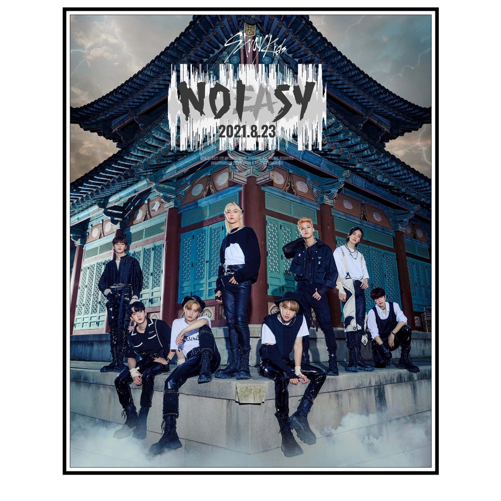 Poster Khổ 42X30cm  A3  In Hình Trẻ Em stray kids