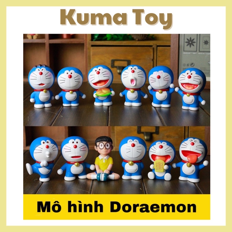 Bộ mô hình DORAEMON SBM 7cm cực đẹp