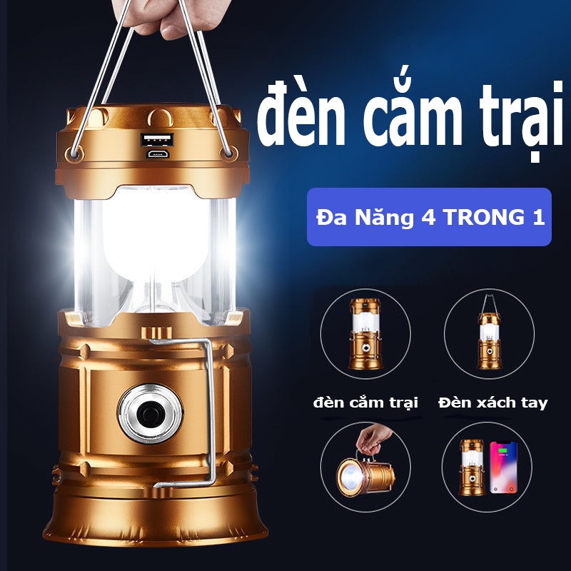 đèn cắm trại ,đèn Led Sạc USB Tích , đèn cắm trại pin sạc năng lượng mặt trời,Chợ đêm/khẩn cấp đèn, Đa Năng đèn bão