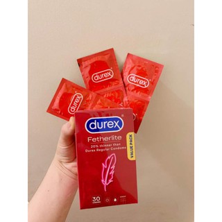 Bao Cao Su Durex Fetherlite Của Úc Siêu Mỏng Hộp 30 Chiếc