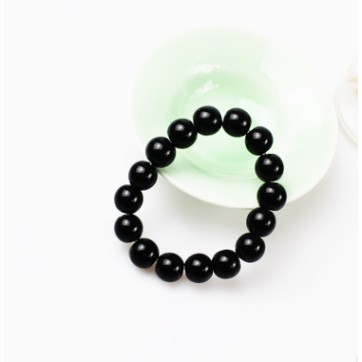 Vòng Đá Phong Thủy: Đá Mã Não Trơn Màu ĐEN, ĐỎ, VÀNG Size 8-10m