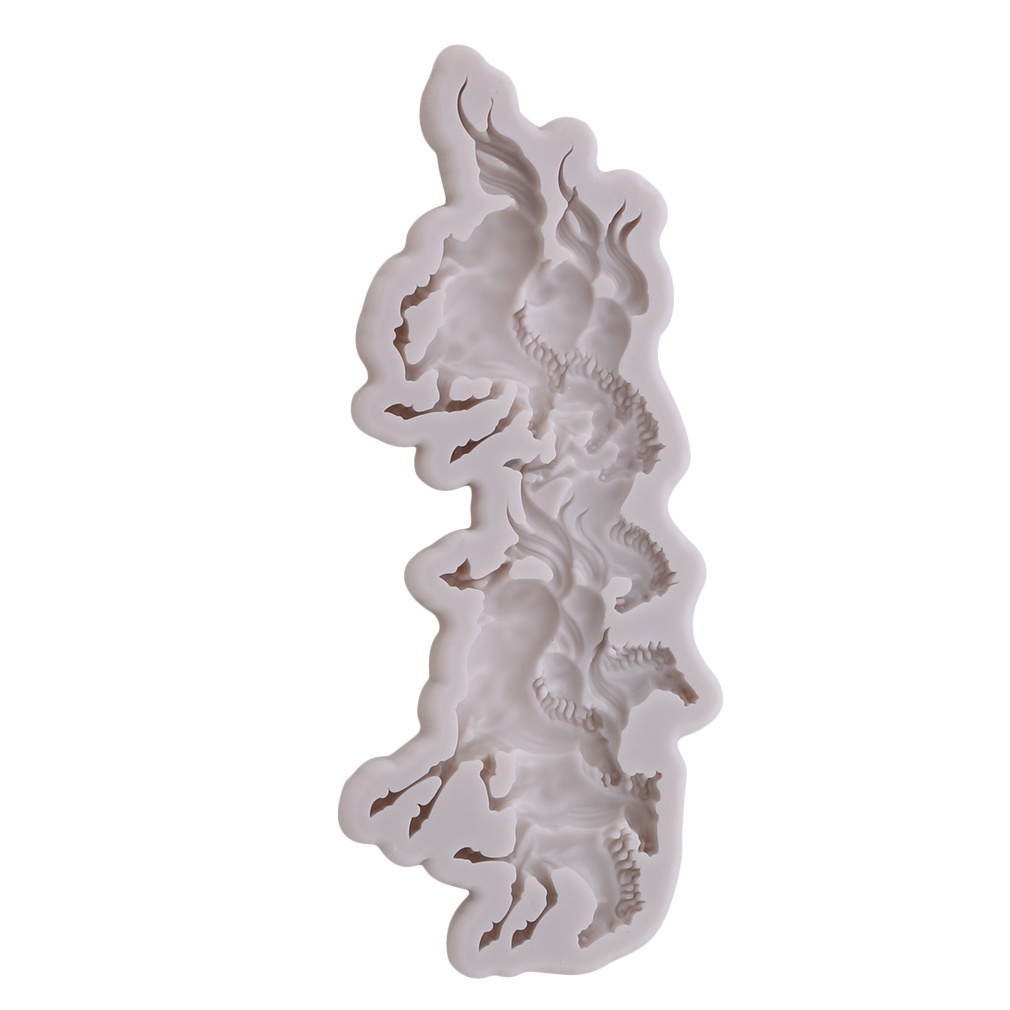 Khuôn Silicone Làm Bánh Hình Con Ngựa Độc Đáo
