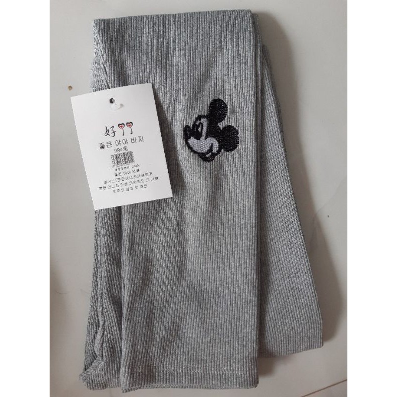 Quần Legging len tăm mẫu mới hot hit thêu chuột Mickey, chất đẹp dày dặn. | BigBuy360 - bigbuy360.vn