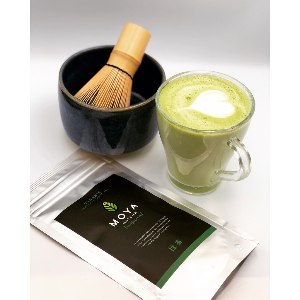 Bột matcha trà xanh hữu cơ Nhật Bản