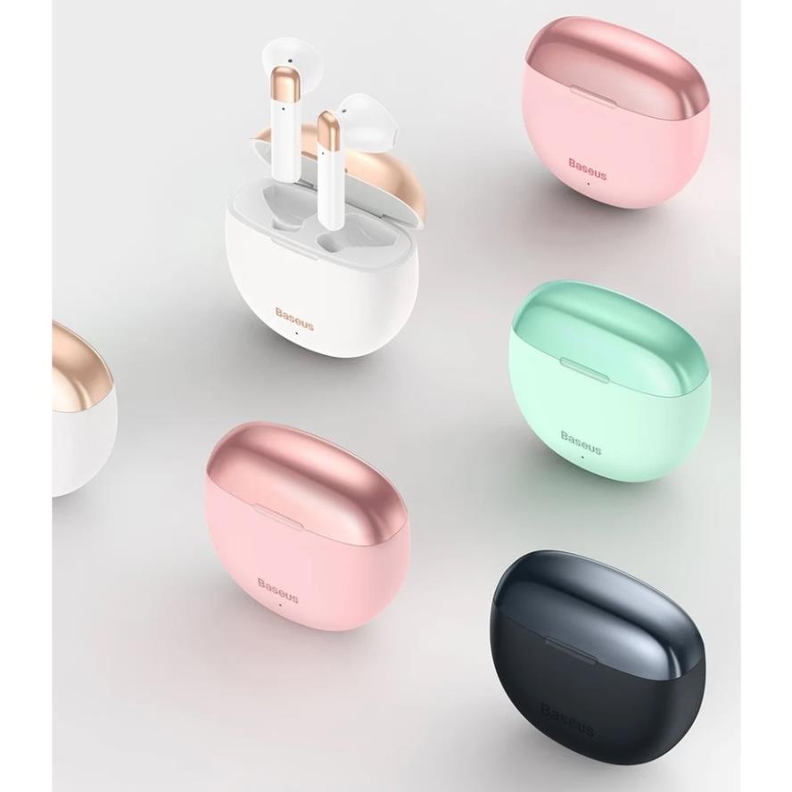 Tai nghe Bluetooth không dây Cao Cấp Baseus NGW2 AirNora W5.0, Pin 4H, chống nước IPX4, Siêu sang chảnh
