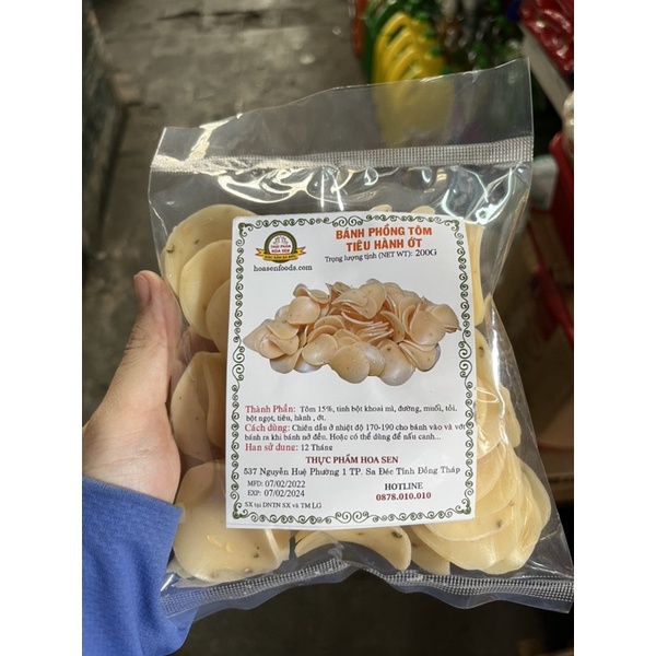 Bánh phồng tôm Sa Đéc 200gram
