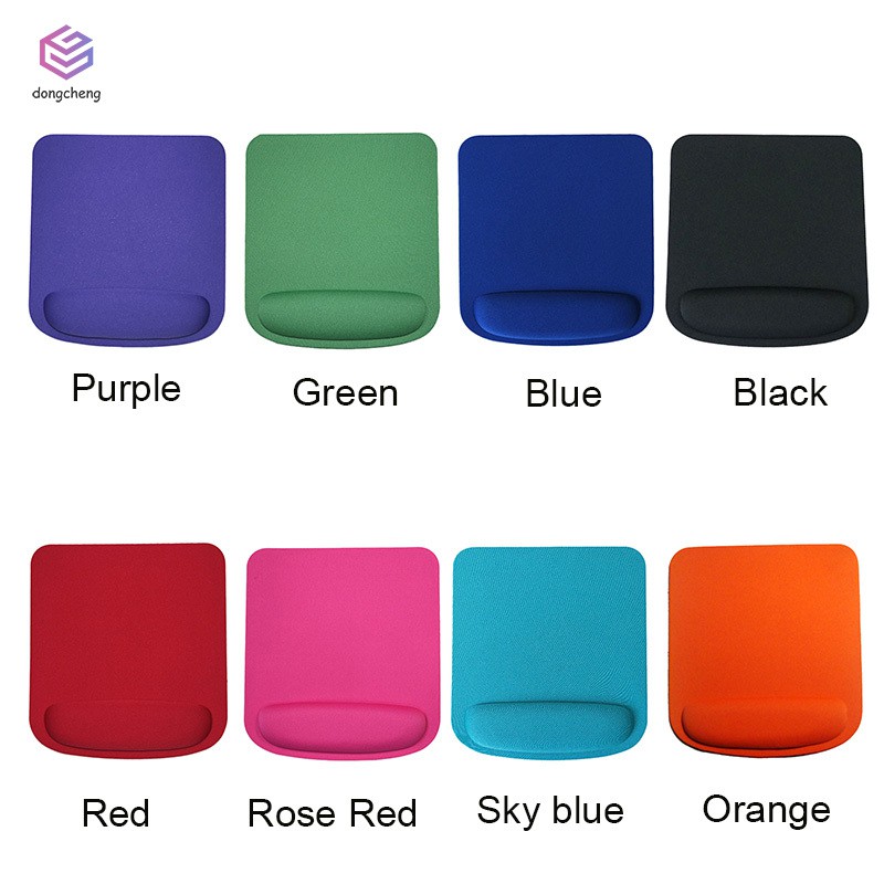 Miếng lót chuột máy tính hình vuông có đệm kê cổ tay chống mỏi bằng vải và EVA