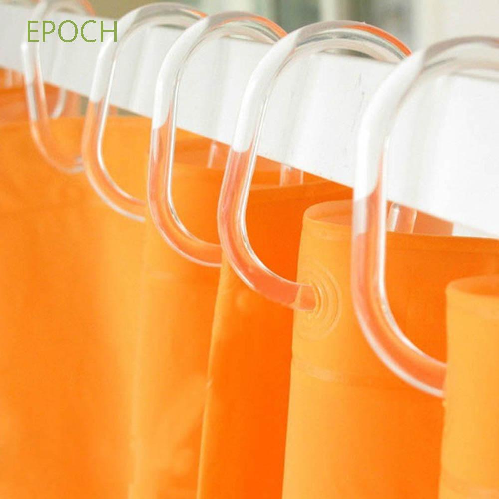EPOCH 12 Móc Treo Rèm Nhà Tắm Bằng Nhựa Trong Suốt