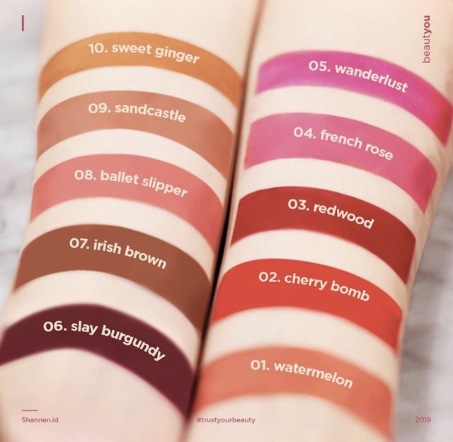 (hàng Mới Về) Son Lì Shannen Ori (mua 3 Tặng 1) | BigBuy360 - bigbuy360.vn