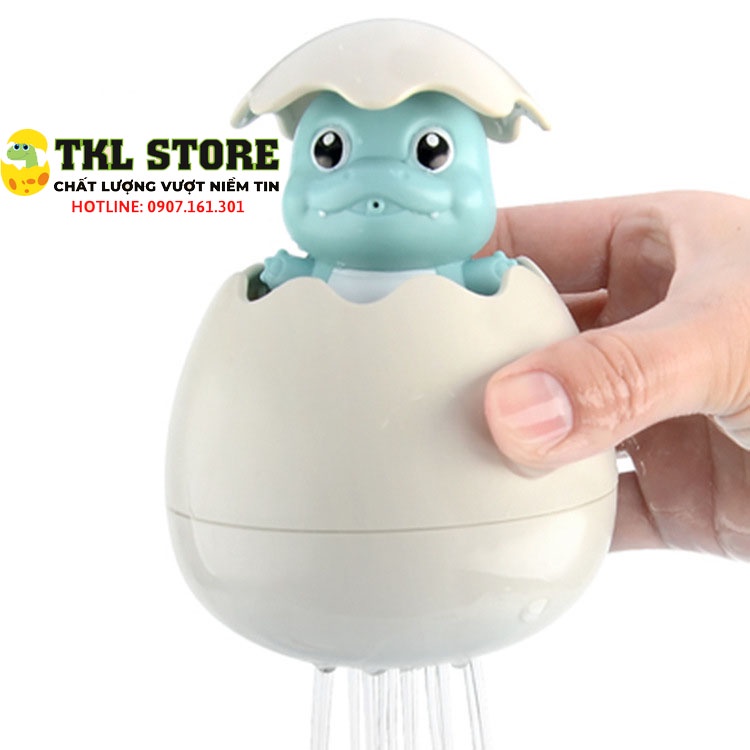 Đồ chơi nhà tắm cho bé, đồ chơi trứng khủng long thả bồn tắm, bể bơi cho bé, đồ chơi nhà tắm vui nhộn, an toàn