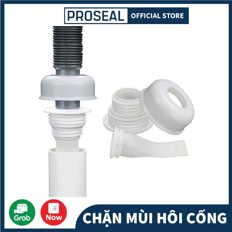 2 Bộ Chặn Mùi Hôi Cống PROSEAL, Ngăn Mùi Lỗ Thoát SàN, Phễu Thoát Sàn Chống Hôi Thoát Nước Chắn Côn Trùng Hiệu Quả