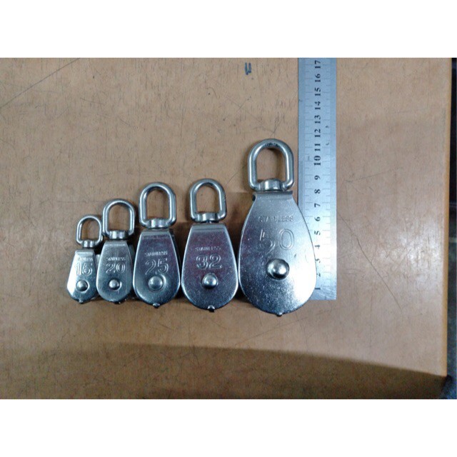 Ròng rọc INOX 304 số 15