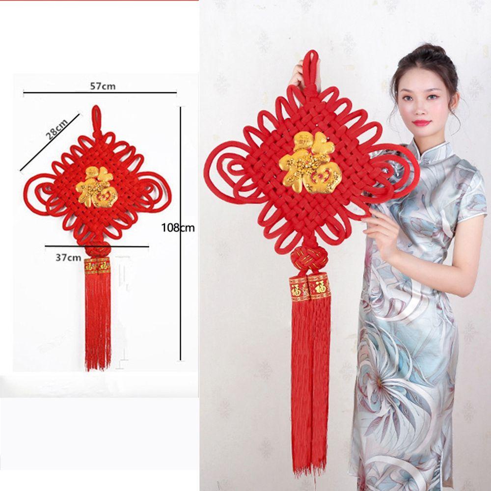 Dây Tua Rua Đỏ May Mắn Treo Trang Trí Năm Mới