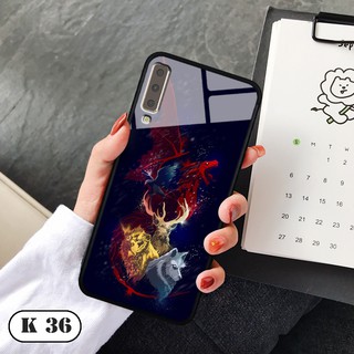 Ốp lưng kính 3D Samsung Galaxy A7 (2018)