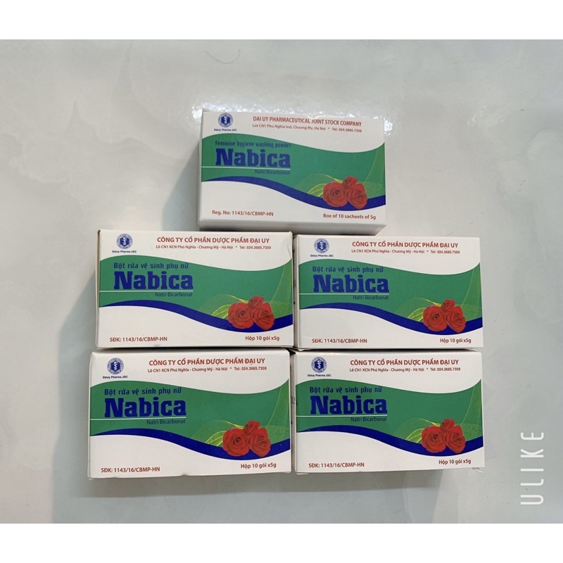 Muối nabica rửa phụ khoa