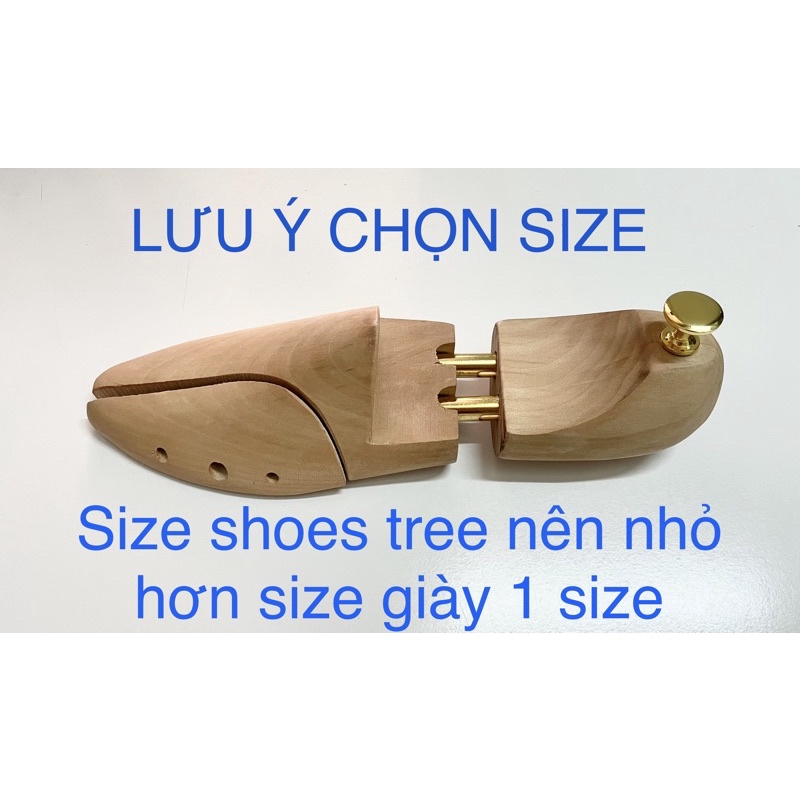 Shoes Tree - Cây giữ form cho giày da công sở
