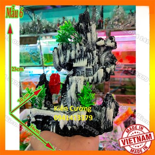 Mô Hình Núi - Hòn non Bộ - Trang Trí Bể cá cảnh (Mẫu 6) c20