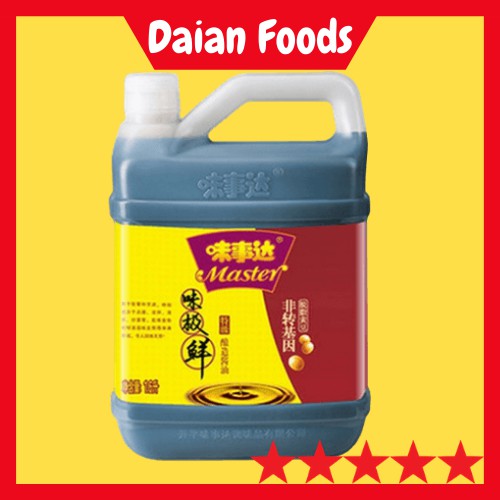 Xì dầu MASTER Can 1,6l