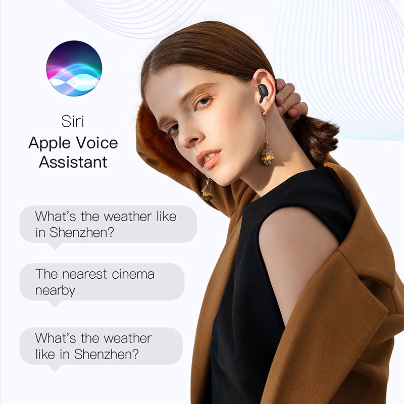 Tai Nghe Bluetooth Không Dây A6S E6S TWS E7S Giảm Tiếng Ồn Có Micro
